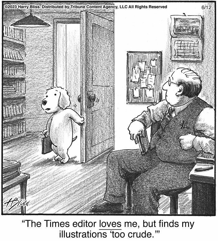 Witty And Intelligent Comics By Living Legend Harry Bliss