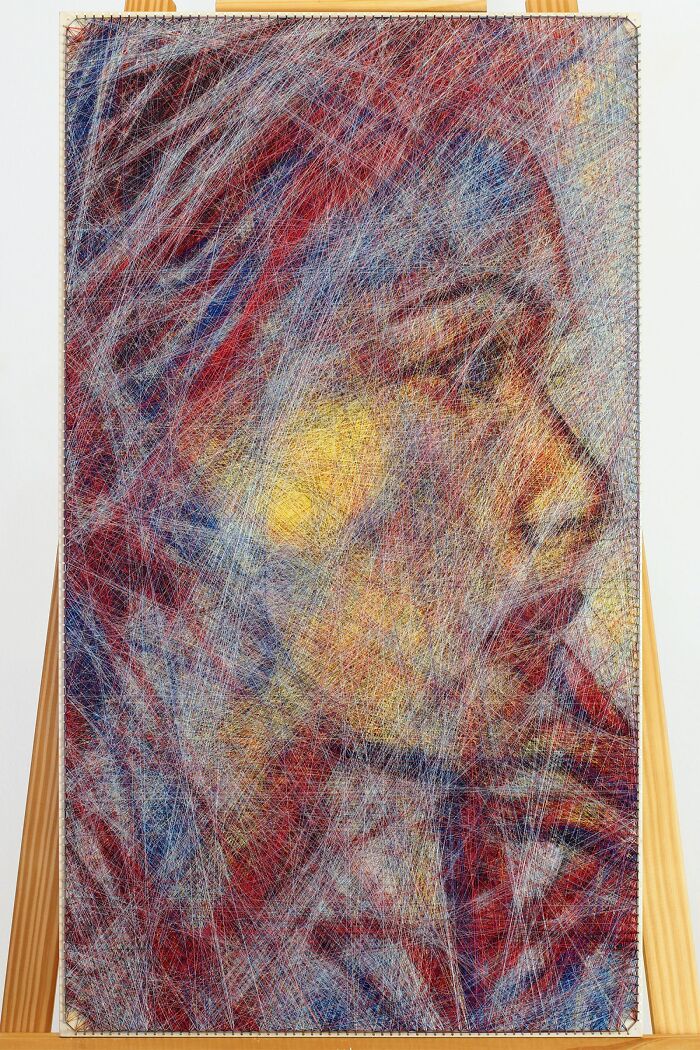 Portrait In Abstract Colors #5