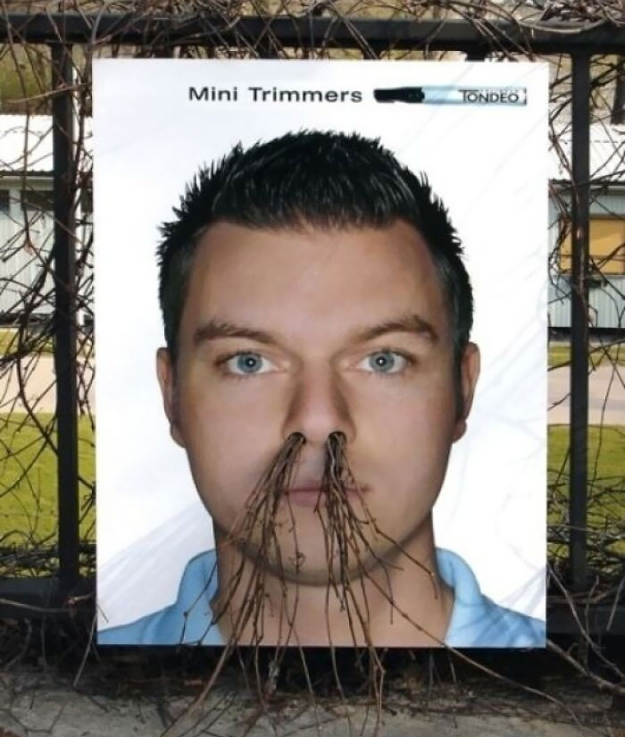 Nature + Advertising = This Gem