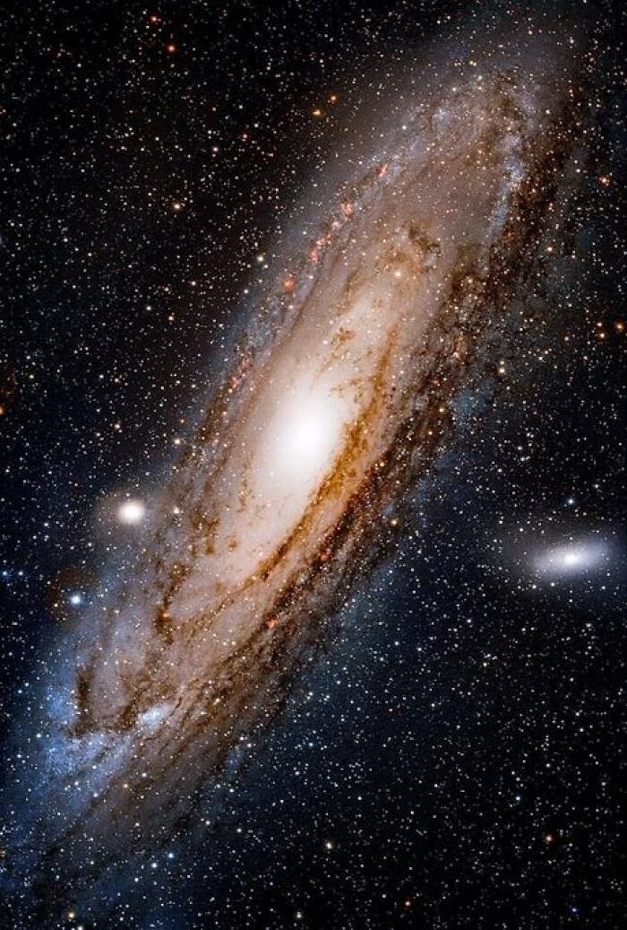 The Andromeda Galaxy - Captured With An 11 Inch Telescope From The Desert