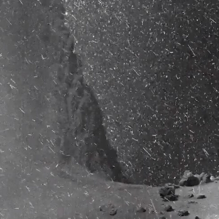 You Are Looking At The Actual Surface Of A Comet 😳