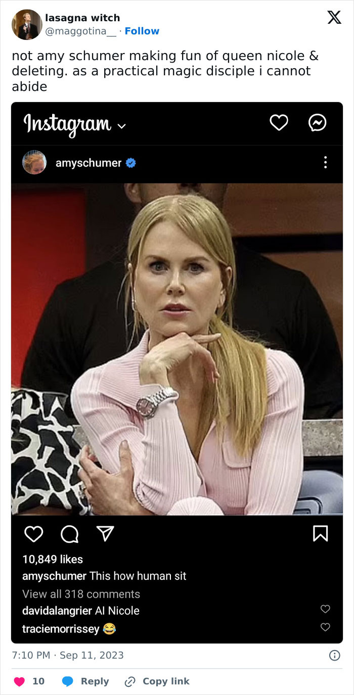 "Never Thought She Was Funny": Fans Defend Nicole Kidman After Amy Schumer's Lame Joke