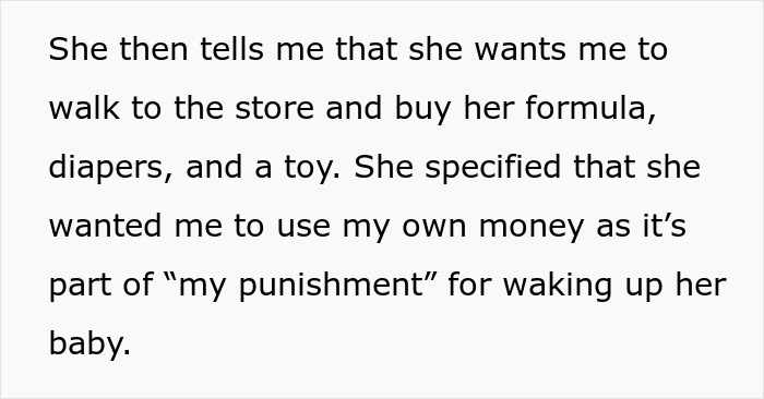 Teen Blows Off Arrogant Neighbor Demanding She Do Her Errands As &lsquo;Punishment&rsquo; For Waking Her Baby