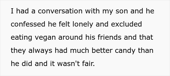 Mom Freaks Out After Finding Out Her Son Has Been Getting Non-Vegan Snacks From Dad