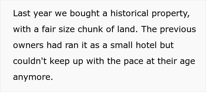 Couple standing by their tall hedge on property, refusing to cut it down for next door Airbnb&rsquo;s benefit.
