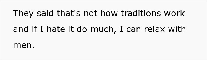 Woman Maliciously Complies With Her MIL And Chills With Men Instead Of Helping Out In The Kitchen