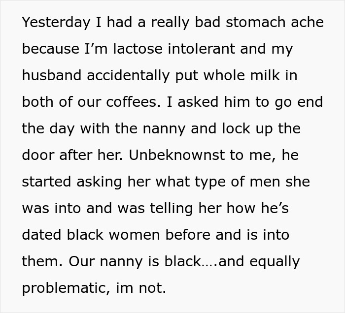 Nanny Quits Job After Husband Sees Her Naked And Doesn't Leave Her Alone