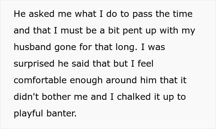 Man Implies Woman Colleague Is &ldquo;Pent Up&rdquo; At Home With Husband Gone, Doesn&rsquo;t Expect Her Response