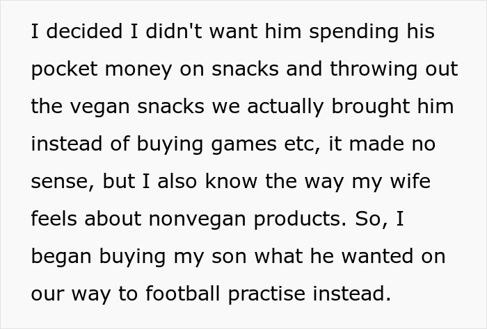 Mom Freaks Out After Finding Out Her Son Has Been Getting Non-Vegan Snacks From Dad