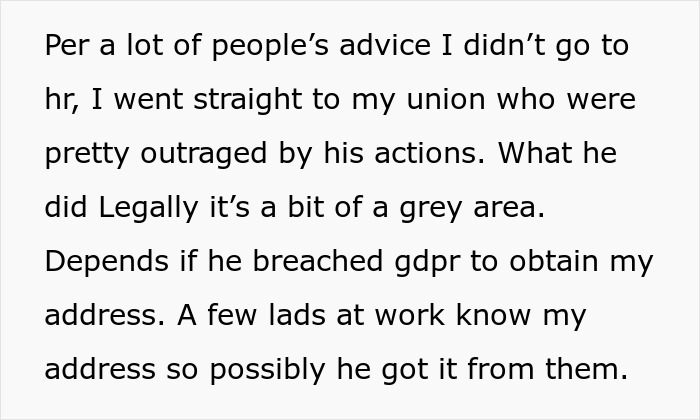 Worker Takes Boss’s Personal Visit While On Sick Leave As A Personal Space Violation, Reports Him Worker Takes Boss’s Personal Visit While On Sick Leave As A Personal Space Violation, Reports Him