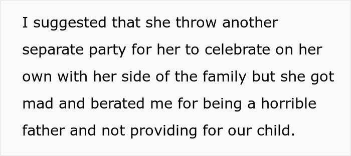 Guy&rsquo;s Ex Picks The Place For Their Daughter&rsquo;s 15th Birthday Party, He Refuses To Fund It