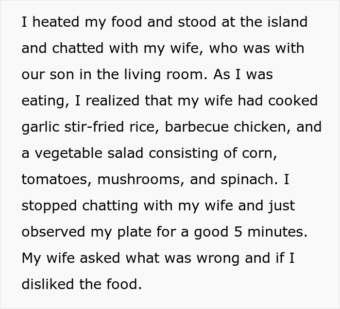 Man Discovers Wife Purposefully Cooks Meals Daughter Won&rsquo;t Eat, Decides On Divorce
