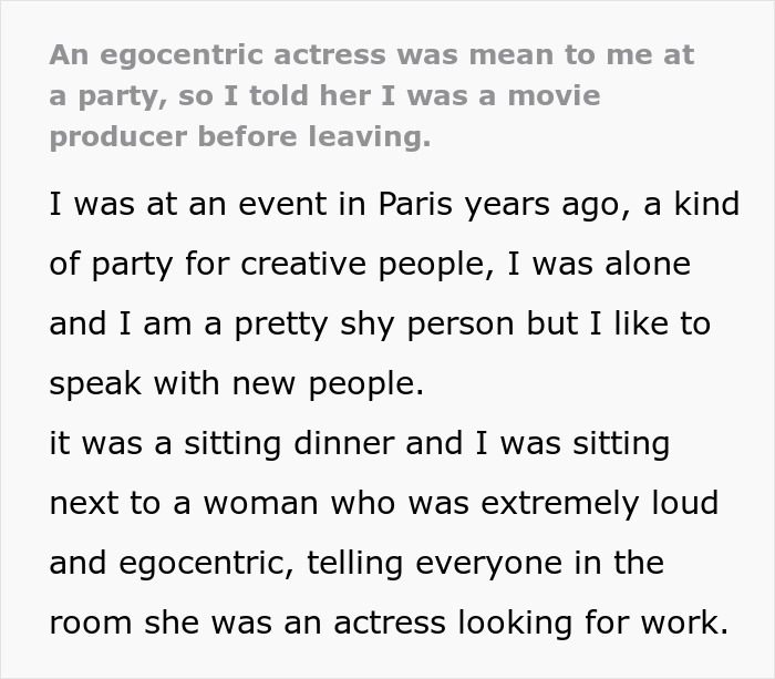 Egocentric Actress Ruins A Party For This Guy, So He Makes Her &ldquo;Dead Inside&rdquo; Right Before Leaving