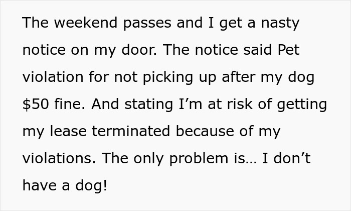 Woman Wreaks Petty Revenge On New Neighbors Who Keep Slandering Her To The Property Manager Woman Wreaks Petty Revenge On New Neighbors Who Keep Slandering Her To The Property Manager