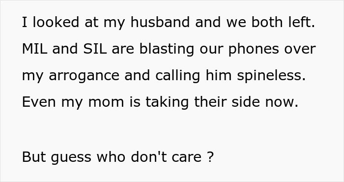 Woman Maliciously Complies With Her MIL And Chills With Men Instead Of Helping Out In The Kitchen