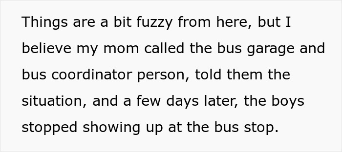 Mom Calls The Bus Coordinator To Make Sure Daughter's Bullies Can&rsquo;t Use The Same Bus For A Year