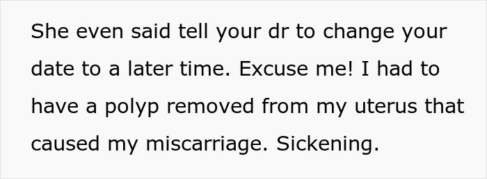 Employee Is Told To Reschedule Her Surgery Because Another Worker Will Be On Vacation That Day Employee Is Told To Reschedule Her Surgery Because Another Worker Will Be On Vacation That Day