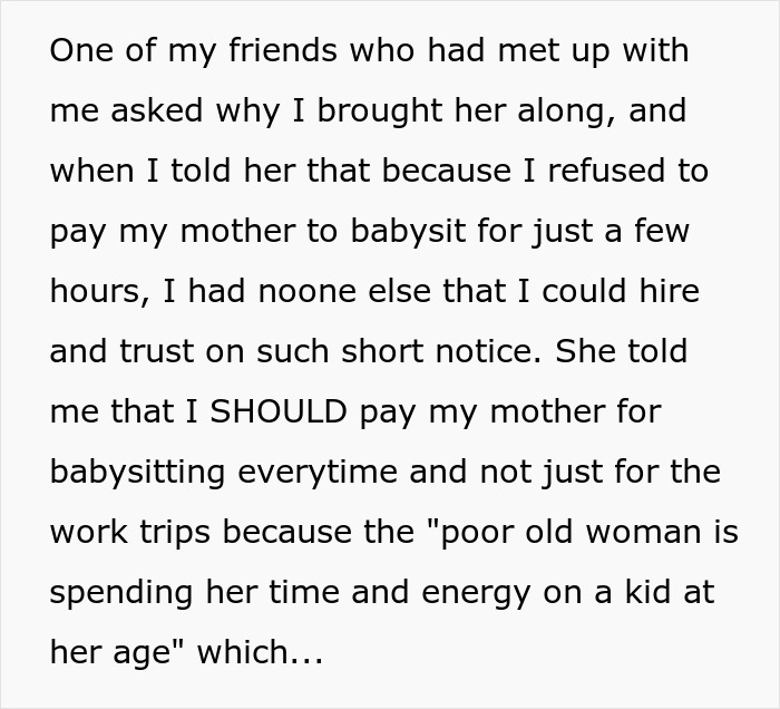 Grandma Refuses To Babysit For Free, Her Daughter Goes Online To Vent