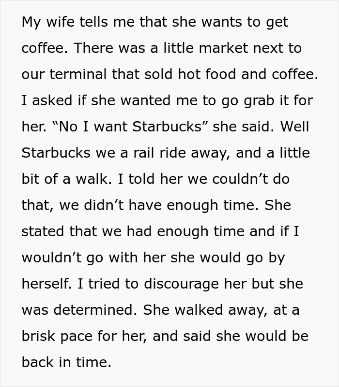 Man Is Done With Wife Always Making Them Miss Flights, Boards Plane Alone And Leaves Her Behind Man Is Done With Wife Always Making Them Miss Flights, Boards Plane Alone And Leaves Her Behind