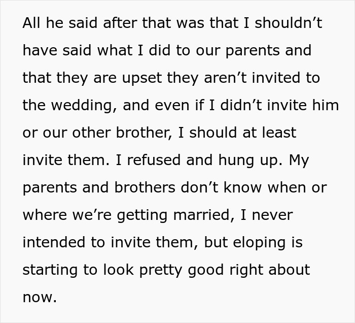 Parents Demand Daughter Plan Her Wedding Around Brothers&rsquo; Needs, Get Uninvited And Blocked