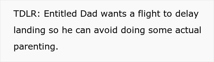 Dad Thinks Plane Should Delay Landing Because Of His Fussy Toddler, Gets Shut Down Dad Thinks Plane Should Delay Landing Because Of His Fussy Toddler, Gets Shut Down