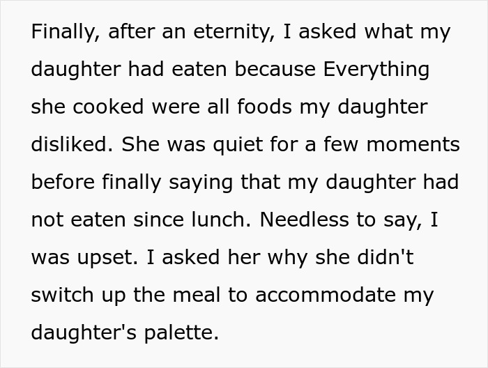 Man Discovers Wife Purposefully Cooks Meals Daughter Won&rsquo;t Eat, Decides On Divorce