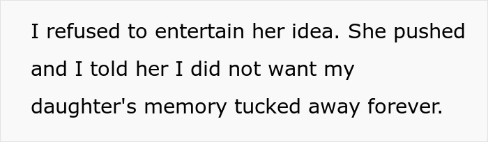 "[Am I The Jerk] For Refusing To Ask My Parents To Take Down A Memorial To My Late Daughter?"