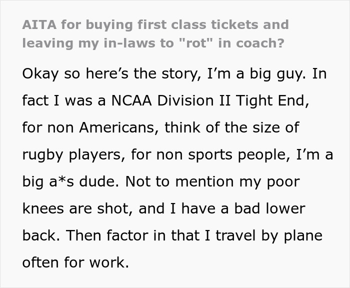 Guy&rsquo;s Sweet Surprise For His GF Turns Sour After MIL Gets Mad For Being Excluded From 1st Class