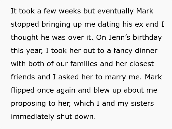 Woman Stunned Into Silence After Fianc&eacute;&rsquo;s Brother Drops Down On One Knee And Proposes To Her