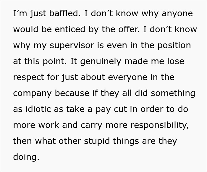 "He Asked Me If I Did The Math Right": Boss Expects Employee To Be Thrilled With A Pay Cut