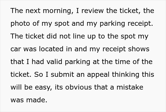 Woman Gets Parking Ticket Despite Paying For Spot, Uses The Same Backward Logic To Fight It