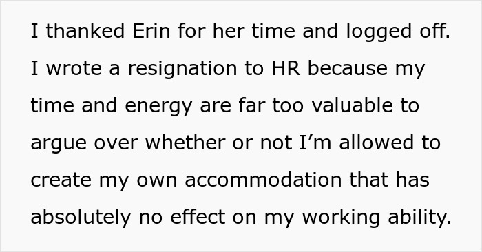 WFH Employee Quits After 4 Hours After Realizing How Dismissive Employer Is Of Their Disability