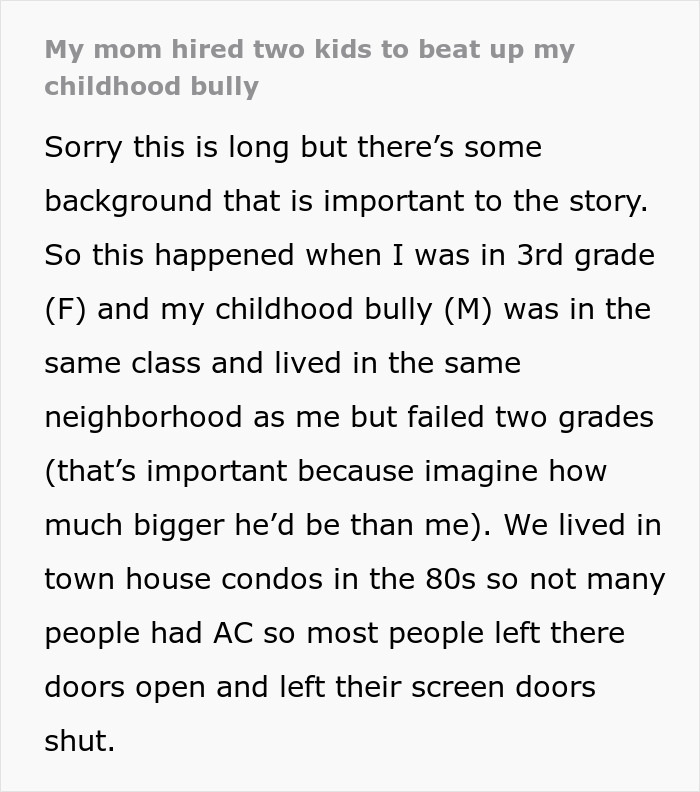 Mom Handles Her Daughter’s Bully Like A Mob Boss By ‘Hiring’ A Couple Of Kids To Beat Him Up Mom Handles Her Daughter’s Bully Like A Mob Boss By ‘Hiring’ A Couple Of Kids To Beat Him Up