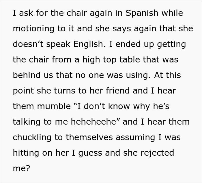 &ldquo;Girl Assumed I Was Hitting On Her [So I] Gave Her The Same Response She Gave Me&rdquo;