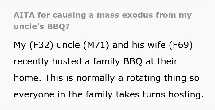 People Abandon Family BBQ After Uncle’s Screaming Fit At 6 Y.O. For Taking One Banana People Abandon Family BBQ After Uncle’s Screaming Fit At 6 Y.O. For Taking One Banana
