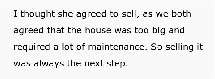 “Am I The Jerk For Selling Our House Without Informing My Wife?” “Am I The Jerk For Selling Our House Without Informing My Wife?”