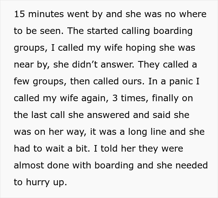 Man Is Done With Wife Always Making Them Miss Flights, Boards Plane Alone And Leaves Her Behind Man Is Done With Wife Always Making Them Miss Flights, Boards Plane Alone And Leaves Her Behind