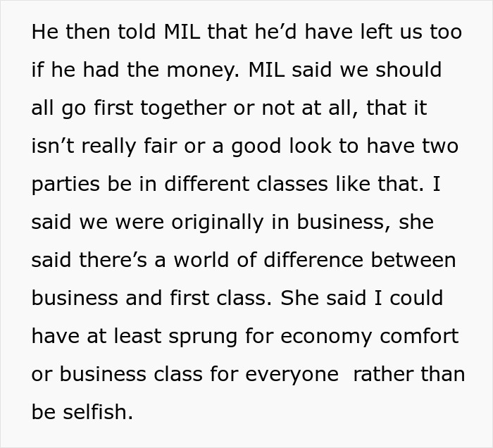 Guy&rsquo;s Sweet Surprise For His GF Turns Sour After MIL Gets Mad For Being Excluded From 1st Class