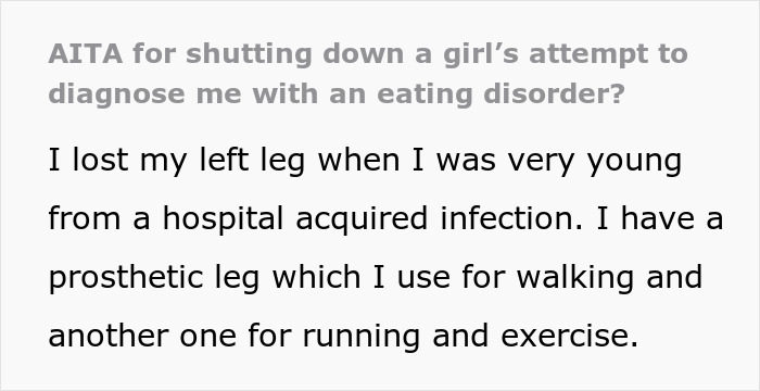 Woman Leaves Dinner Embarrassed After Pushing An ED Diagnosis On A Woman Who Was Not Having It