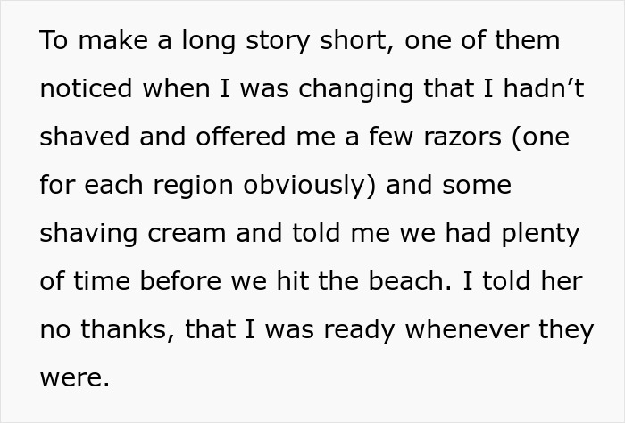 Bachelorette Party Excludes One Woman Because She Refuses To Shave, Bride-to-be Receives Revenge