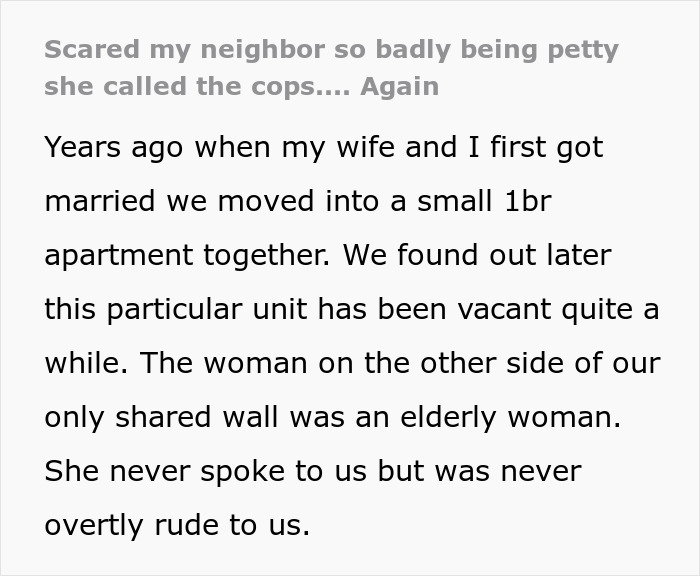 Couple Done With Constant Police Visits Take Revenge On Elderly Neighbor