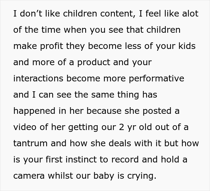 Woman Bursts Into Tears After Husband Demands She Delete All Her Mommy Influencer Content