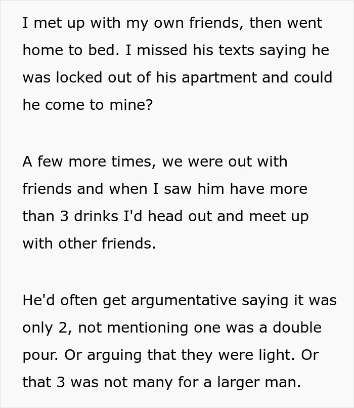 Woman Has Had Enough Of Her BF Repeatedly Drinking Too Much, She Leaves Him To Handle It Alone Woman Has Had Enough Of Her BF Repeatedly Drinking Too Much, She Leaves Him To Handle It Alone