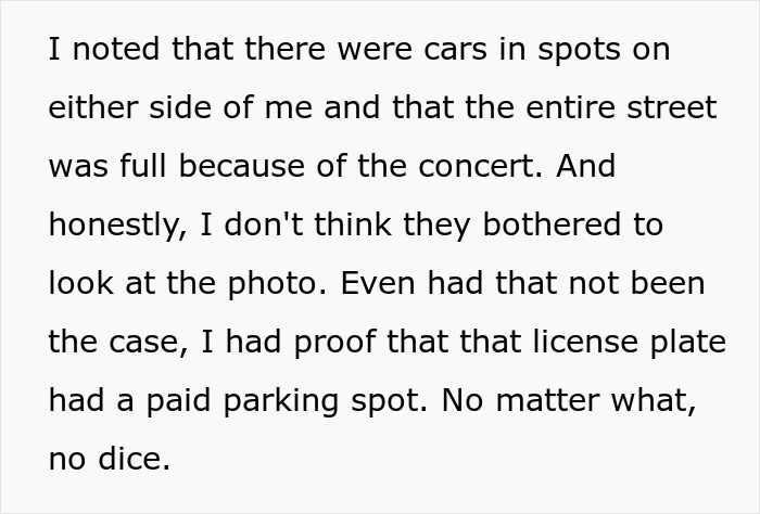 Woman Gets Parking Ticket Despite Paying For Spot, Uses The Same Backward Logic To Fight It