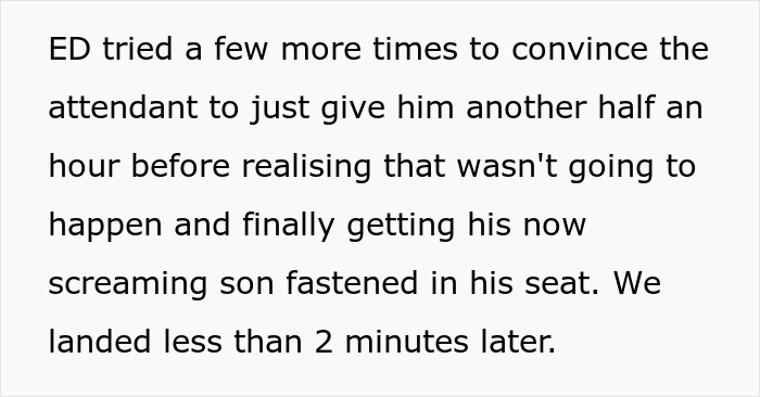 Dad Thinks Plane Should Delay Landing Because Of His Fussy Toddler, Gets Shut Down Dad Thinks Plane Should Delay Landing Because Of His Fussy Toddler, Gets Shut Down