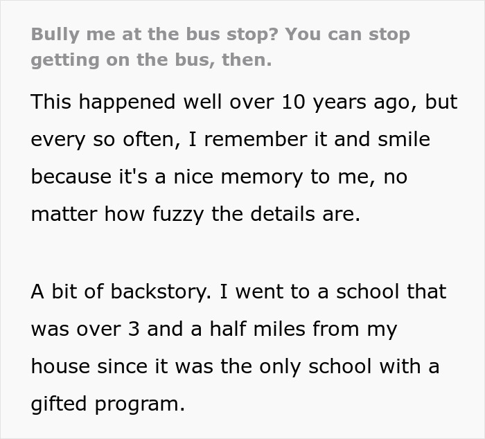Mom Calls The Bus Coordinator To Make Sure Daughter's Bullies Can&rsquo;t Use The Same Bus For A Year