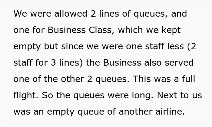 Airport Worker Serves Up A Dose Of Reality To Over-Entitled Family Cutting In Line Airport Worker Serves Up A Dose Of Reality To Over-Entitled Family Cutting In Line