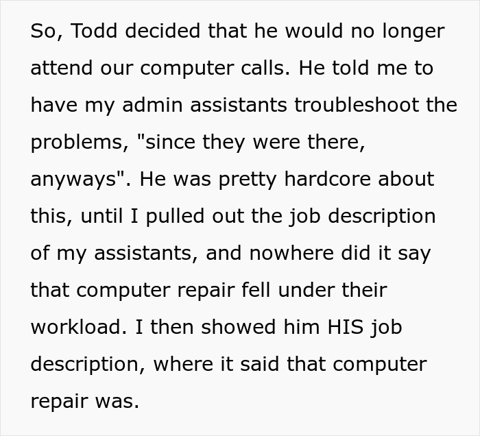 IT Guy Thinks He Won At Malicious Compliance, Until He Realizes His Manager One-Upped Him IT Guy Thinks He Won At Malicious Compliance, Until He Realizes His Manager One-Upped Him