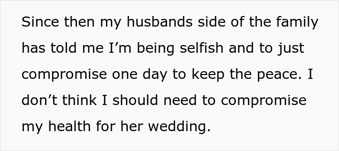 Pregnant Woman Opposes Wedding Dress Code for Her Health, Making Bride-To-Be Furious Pregnant Woman Opposes Wedding Dress Code for Her Health, Making Bride-To-Be Furious