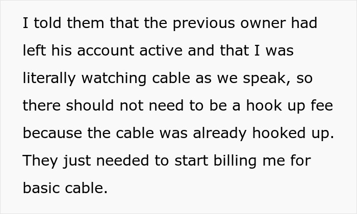 Person Maliciously Complies With Company Claiming They Don’t Have Cable Person Maliciously Complies With Company Claiming They Don’t Have Cable
